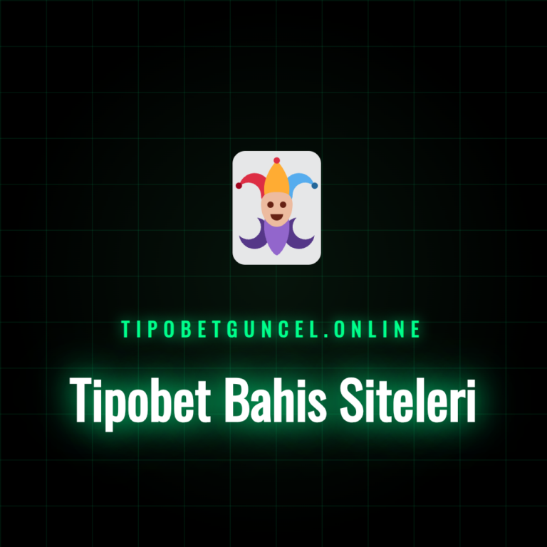 Tipobet bahis siteleri arayüzü ve oyun seçenekleri ekranı.