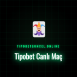 Tipobet Canlı Maç yayın ekranını gösteren bir dizüstü bilgisayar