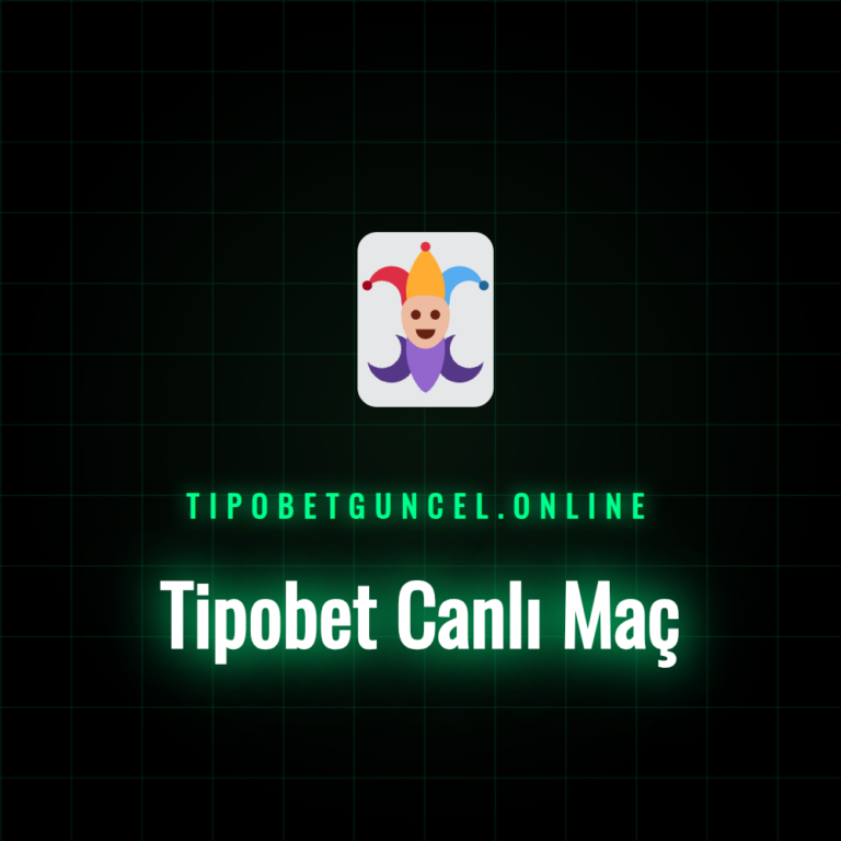 Tipobet Canlı Maç yayın ekranını gösteren bir dizüstü bilgisayar