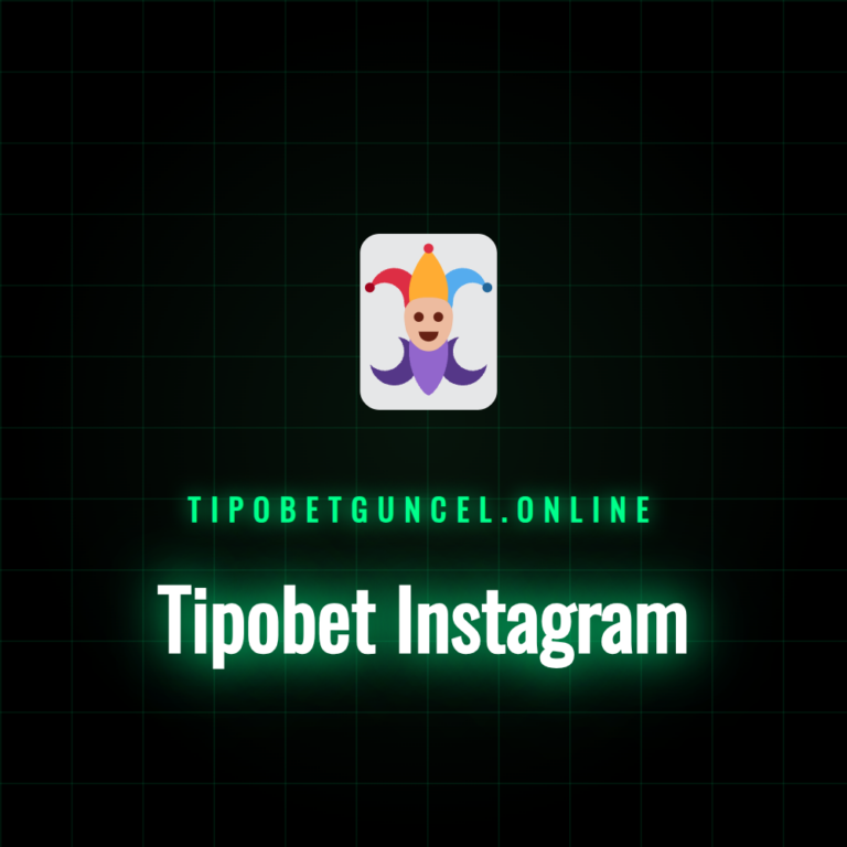 Tipobet Instagram hesabı mobil cihaz ekranında gösteriliyor.