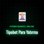 Tipobet para yatırma ekranında çeşitli ödeme logoları.