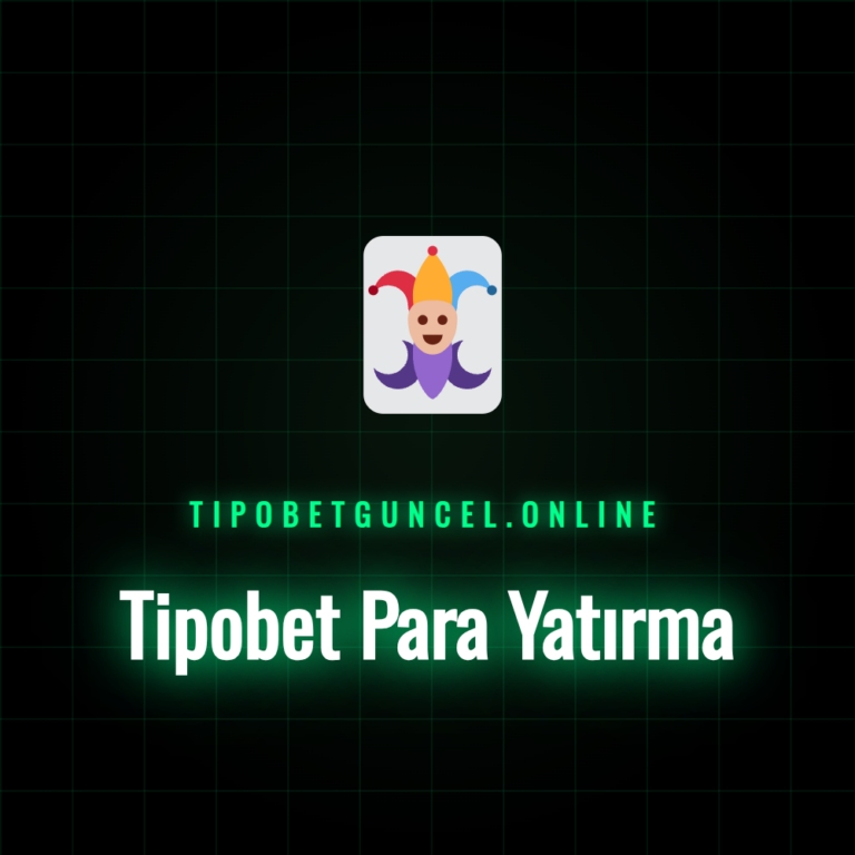Tipobet para yatırma ekranında çeşitli ödeme logoları.