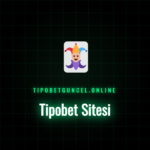 Tipobet Sitesi ana sayfasının ekran görüntüsü ve giriş butonu
