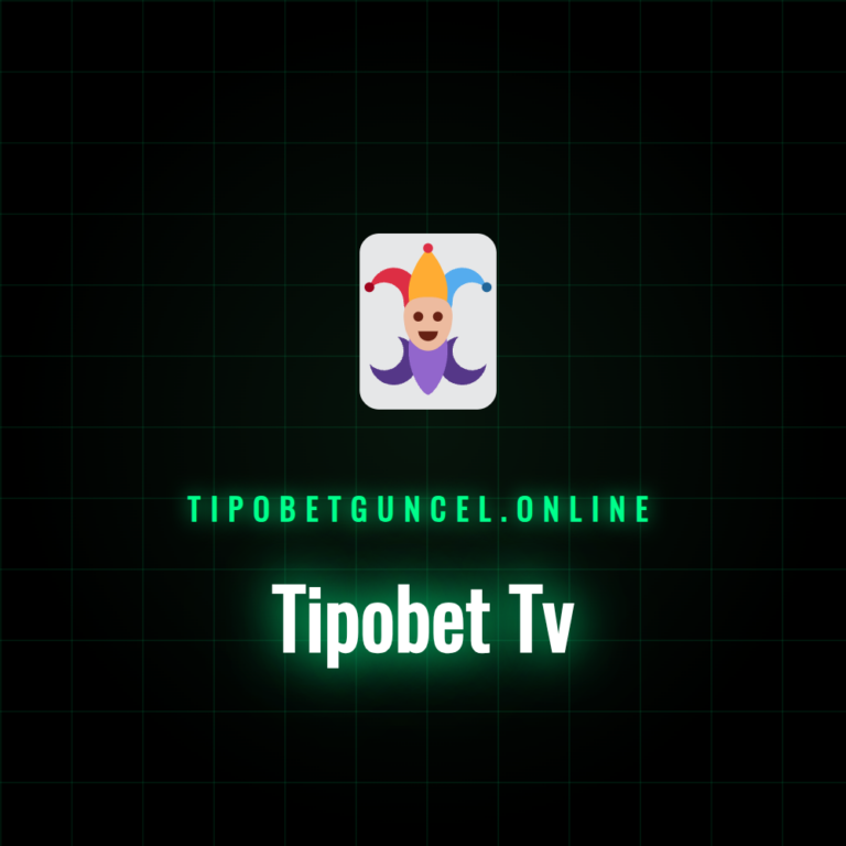 Tipobet Tv ekranında canlı olarak yayınlanan bir futbol maçı.