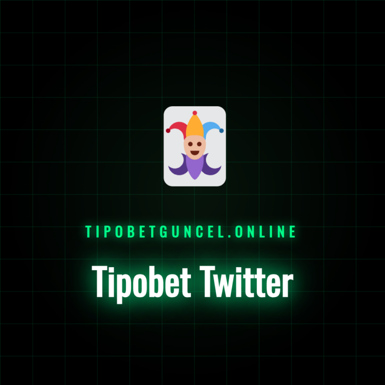 Tipobet Twitter hesabı üzerinden güncel giriş bilgilerine erişim
